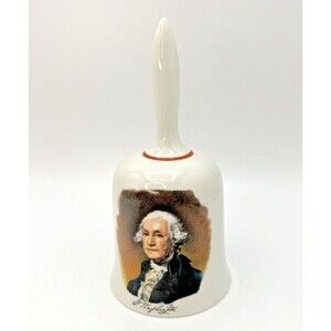 VTG George Washington Bicentennial Bell Limited Edition-Danbury Mint